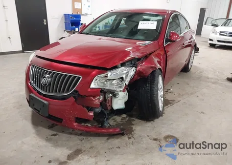 2012 Buick Regal Turbo - Premium 1 из США, поврежденный, VIN 2G4GS5EV0C9206757